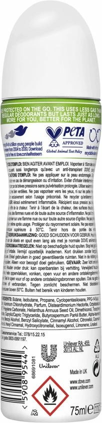 Nieuw π Dove Invisible Dry Anti-transpirant Deodorant - 6 X 75 Ml - Voordeelverpakking β¨ 8 Nieuw π Dove Invisible Dry Anti-transpirant Deodorant - 6 X 75 Ml - Voordeelverpakking β¨ - Afbeelding 6