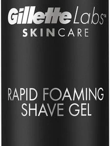 Gloednieuw 🛒 GilletteLabs Snel Schuimende Scheergel - Van Gillette Voor Mannen - Gemakkelijk Afspoelen - 198ml ⌛