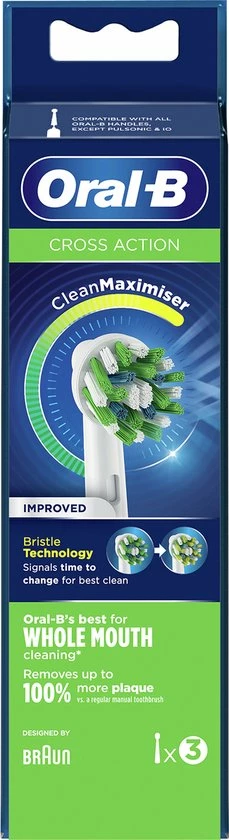 Beste recensies van π Oral B Oral-B CrossAction - Met CleanMaximiser-technologie - Opzetborstels - 3 Stuks π 12 Beste recensies van π Oral B Oral-B CrossAction - Met CleanMaximiser-technologie - Opzetborstels - 3 Stuks π - Afbeelding 10