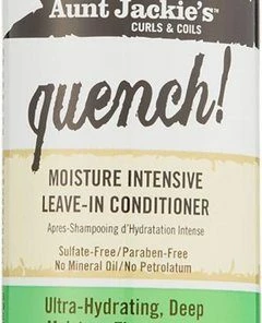 Coupon 👍 Aunt Jackies Curls & Coils Quench Moisture Intensive Leave In Conditioner - 355 Ml 🤩