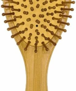 Groothandel π Bambio Bamboe Haarborstel Rond - Duurzaam - Biologisch β€οΈ