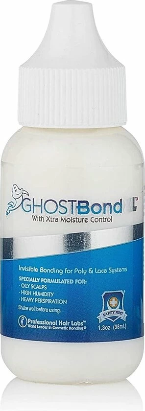 Uitgang 🔥 GHOST BOND XL LACE WIG GLUE ( 38ML) PROFESSIONAL HAIR LABS - Pruik Lijm - Wig Glue - Ghostbond ⌛ 3 Uitgang 🔥 GHOST BOND XL LACE WIG GLUE ( 38ML) PROFESSIONAL HAIR LABS - Pruik Lijm - Wig Glue - Ghostbond ⌛