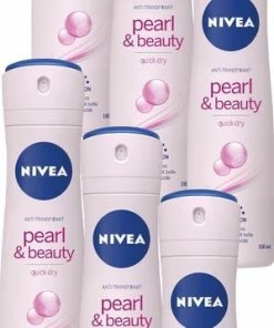Korting 💯 NIVEA Pearl & Beauty Deodorant Spray - 6 X 150 Ml - Voordeelverpakking 👏 -L'Oréal Shop 299x840 4