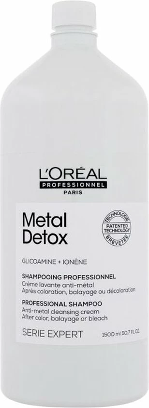 Nieuw 😀 L’Oréal Professionnel L'Oréal - Série Expert - Metal Detox Shampoo - 1500 Ml ⭐ 5 Nieuw 😀 L’Oréal Professionnel L'Oréal - Série Expert - Metal Detox Shampoo - 1500 Ml ⭐ - Afbeelding 3
