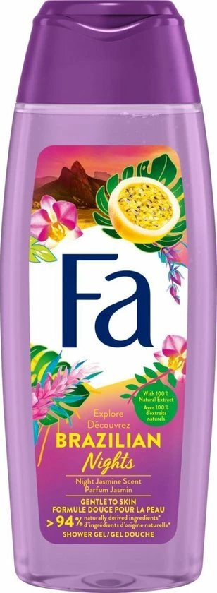 Kopen ⌛ Fa Brazilian Nights Douchegel 6x 250ml - Voordeelverpakking ⭐ 4 Kopen ⌛ Fa Brazilian Nights Douchegel 6x 250ml - Voordeelverpakking ⭐ - Afbeelding 2