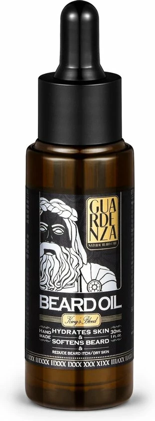 Hete verkoop 🧨 Guardenza Baardolie King's Blend - 30ml - Baardverzorging 🔥 3 Hete verkoop 🧨 Guardenza Baardolie King's Blend - 30ml - Baardverzorging 🔥