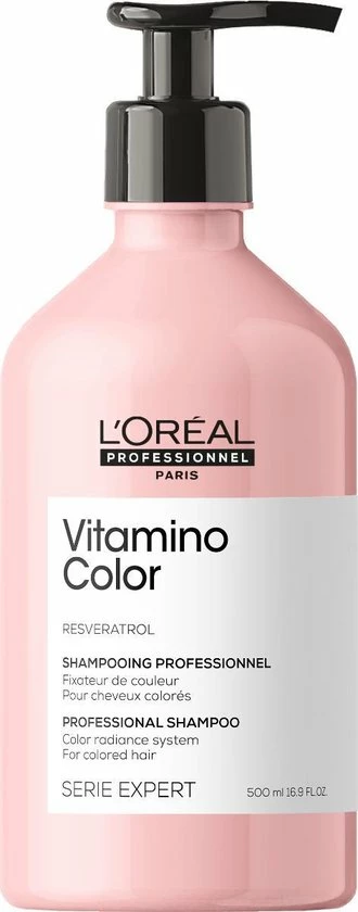 Coupon 🥰 L’Oréal Professionnel L'Oréal Professionnel Serie Expert Vitamino Color Shampoo 500 Ml - Vrouwen - Voor 💯 4 Coupon 🥰 L’Oréal Professionnel L'Oréal Professionnel Serie Expert Vitamino Color Shampoo 500 Ml - Vrouwen - Voor 💯 - Afbeelding 2