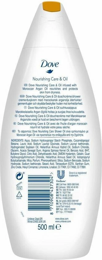 Goedkoopste π Dove Douchegel Nourishing Care & Oil - 6 X 500 Ml - Voordeelverpakking π₯ 9 Goedkoopste π Dove Douchegel Nourishing Care & Oil - 6 X 500 Ml - Voordeelverpakking π₯ - Afbeelding 7
