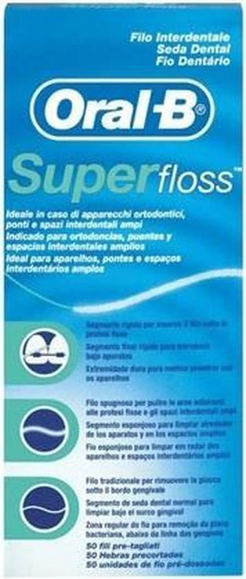 Coupon 💯 Oral B Oral-B Superfloss - 50 Stuks - Flosdraad 🧨 11 Coupon 💯 Oral B Oral-B Superfloss - 50 Stuks - Flosdraad 🧨 - Afbeelding 9