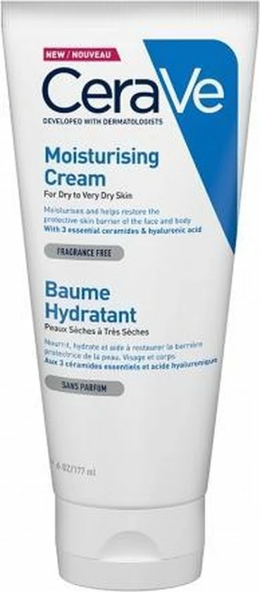 Uitgang π CeraVe - Moisturizing Cream - Bodycrème - Droge Tot Zeer Droge Huid - 177 Ml π 3 Uitgang π CeraVe - Moisturizing Cream - Bodycrème - Droge Tot Zeer Droge Huid - 177 Ml π