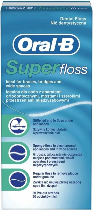 Coupon 💯 Oral B Oral-B Superfloss - 50 Stuks - Flosdraad 🧨 14 Coupon 💯 Oral B Oral-B Superfloss - 50 Stuks - Flosdraad 🧨 - Afbeelding 12