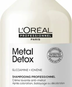 Aanbiedingen 🔥 L’Oréal Professionnel Metal Detox Shampoo - Vermindert Haarbreuk Met 87%* – Serie Expert – 300ml 😍