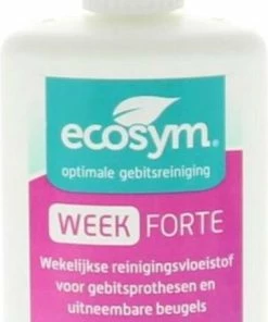 Promo 🤩 Ecosym Week Gel Forte - Kunstgebitreiniging - 100 Ml 🎁