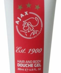Gloednieuw ❤️ AFC Ajax Ajax Douchegel Tube Rood/wit 200 Ml 😀