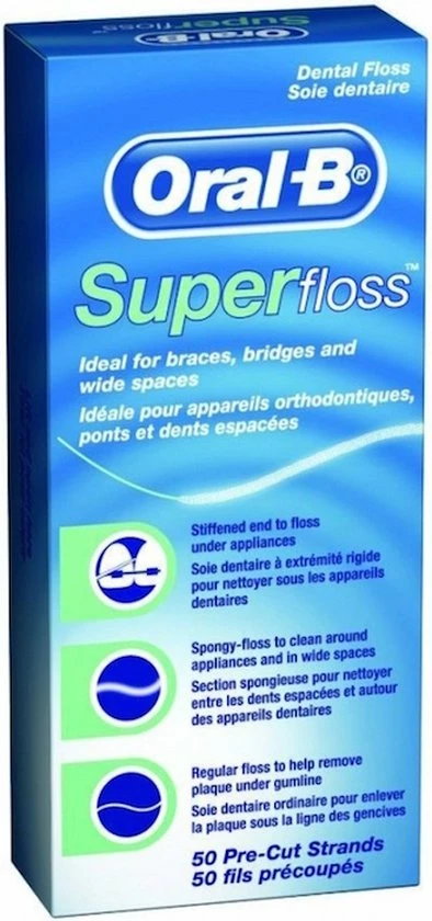 Coupon 💯 Oral B Oral-B Superfloss - 50 Stuks - Flosdraad 🧨 5 Coupon 💯 Oral B Oral-B Superfloss - 50 Stuks - Flosdraad 🧨 - Afbeelding 3