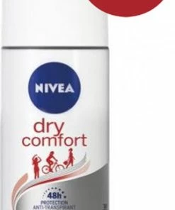 Aanbiedingen 🤩 NIVEA Dry Comfort Deodorant Roller - 6 X 50 Ml - Voordeelverpakking 🧨