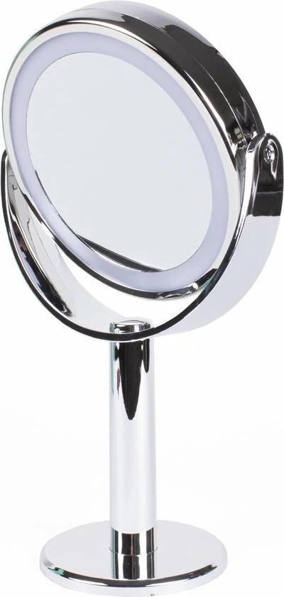 Nieuw π Benson Make-Up Spiegel - LED Touch - Dimbaar - 2-Zijdig - Chroom π 4 Nieuw π Benson Make-Up Spiegel - LED Touch - Dimbaar - 2-Zijdig - Chroom π - Afbeelding 2