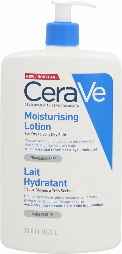 Uitgang π CeraVe - Moisturizing Lotion - Bodylotion - Droge Tot Zeer Droge Huid - 1000 Ml π₯ 5 Uitgang π CeraVe - Moisturizing Lotion - Bodylotion - Droge Tot Zeer Droge Huid - 1000 Ml π₯ - Afbeelding 3
