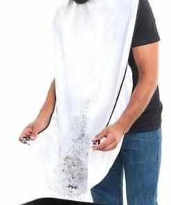 Goedkoopste 👏 IDEATE Baard Schort - Beard Bib - Scheerschort - Baard Scheren - Baard Accessoires - Baard Trimmen - Wit 👏 -L'Oréal Shop 411x840 3