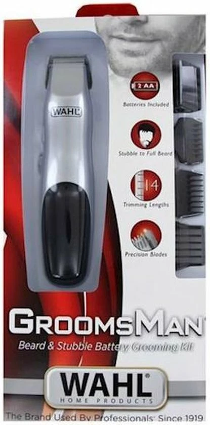 Nieuw 𧨠Wahl Groomsman Battery - Baardtrimmer - Draadloos - Zilver π 9 Nieuw 𧨠Wahl Groomsman Battery - Baardtrimmer - Draadloos - Zilver π - Afbeelding 7