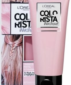 Korting 🎁 L’Oréal Paris L'Oréal Paris Colorista Washout Haarverf - Pink - 1 Tot 2 Weken Kleuring 🔥