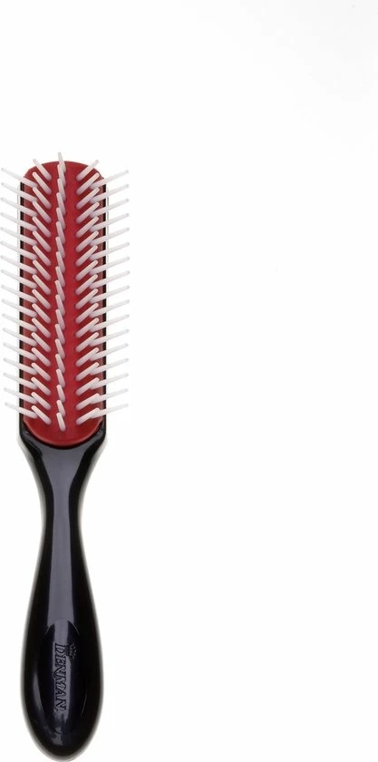 Uitgang ⭐ Denman Classic Styling Originals Brush D14 Klein 5 Rij (Zwart-Rood-Wit) 1 Stuk ⭐ 4 Uitgang ⭐ Denman Classic Styling Originals Brush D14 Klein 5 Rij (Zwart-Rood-Wit) 1 Stuk ⭐ - Afbeelding 2