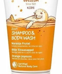 Uitgang 😍 Weleda Kids 2-in-1 Shampoo & Body Wash Blije Sinaasappel 👏 -L'Oréal Shop 442x840 1