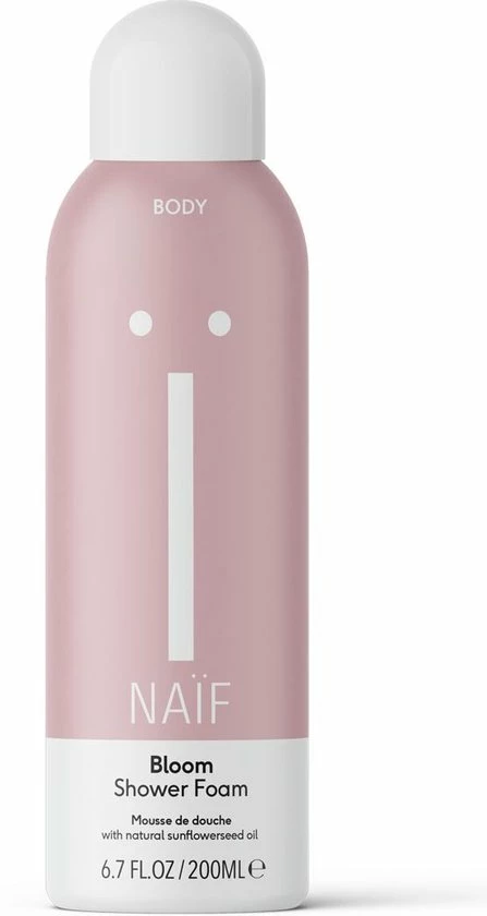Groothandel π Naïf Bloom Doucheschuim - 200ml - Met Natuurlijke Ingrediënten π 3 Groothandel π Naïf Bloom Doucheschuim - 200ml - Met Natuurlijke Ingrediënten π