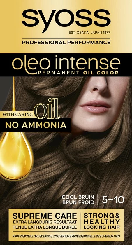 Beste Verkoop π SYOSS Oleo Intense 5-10 Cool Bruin Haarverf - 1 Stuk π 4 Beste Verkoop π SYOSS Oleo Intense 5-10 Cool Bruin Haarverf - 1 Stuk π - Afbeelding 2