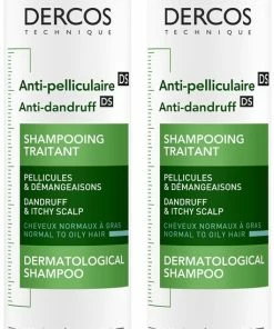 Kopen 😍 Vichy Dercos Anti-roos Shampoo Voor Normaal Tot Vet Haar - 2x200ml 😀