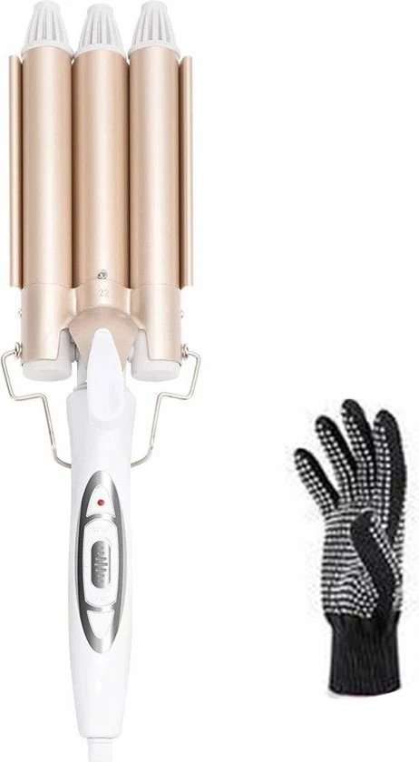 Coupon π Achaté Wafeltang - Golvenkrultang - Keramische Krultang - 3 Temperatuurstanden - Inclusief Handschoen π₯° 3 Coupon π Achaté Wafeltang - Golvenkrultang - Keramische Krultang - 3 Temperatuurstanden - Inclusief Handschoen π₯°