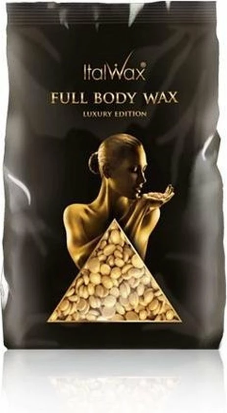 Beste Pirce 😀 ItalWax Film Wax Full Body Wax Luxury Edition Gold Voor Striploos Ontharen 1kg 🎁 3 Beste Pirce 😀 ItalWax Film Wax Full Body Wax Luxury Edition Gold Voor Striploos Ontharen 1kg 🎁