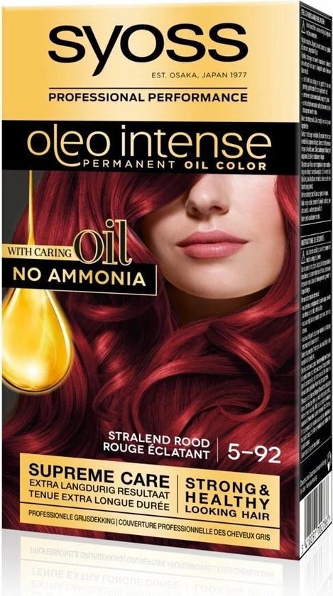 Flash-uitverkoop ❤️ SYOSS Oleo Intense 5-92 Stralend Rood Haarverf - 1 Stuk ⭐ 6 Flash-uitverkoop ❤️ SYOSS Oleo Intense 5-92 Stralend Rood Haarverf - 1 Stuk ⭐ - Afbeelding 4