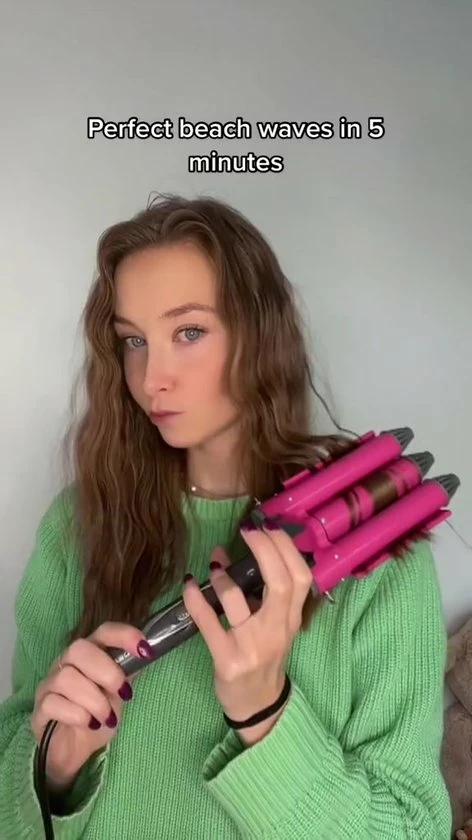 Korting 👏 Swanliss® Swanliss Krultang 25mm - Met Argan Olie En Handschoen - Golvenkrultang – Golf Wave Krultang - Beach Waves 🎁 4 Korting 👏 Swanliss® Swanliss Krultang 25mm - Met Argan Olie En Handschoen - Golvenkrultang – Golf Wave Krultang - Beach Waves 🎁 - Afbeelding 2