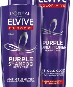 Goedkoop ❤️ L’Oréal Paris L'Oréal Paris Elvive Color Vive Purple Zilver Shampoo - 6 X 200 Ml - Voordeelverpakking 😍 18 Goedkoop ❤️ L’Oréal Paris L'Oréal Paris Elvive Color Vive Purple Zilver Shampoo - 6 X 200 Ml - Voordeelverpakking 😍 -L'Oréal Shop 491x840 1