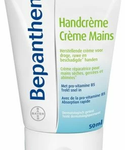 Begroting 🧨 Bepanthen Handcreme - Herstellend En Snel Intrekkend - Droge, Ruwe En Beschadigde Handen - Ook Als Handmasker - 50ml 👍