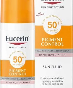 Begroting ❤️ Eucerin Sun Pigment Control Fluid SPF 50+ - Zonnebrand - 50 Ml 😍