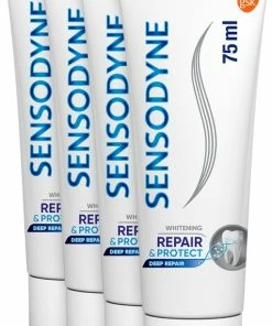 Beste deal ❤️ Sensodyne Repair & Protect Deep Repair Whitening Tandpasta Voor Gevoelige Tanden 4x 75 Ml 🎁 -L'Oréal Shop 511x840