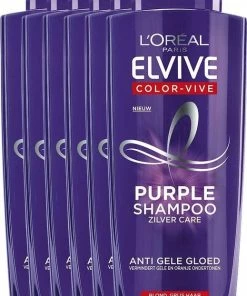 Goedkoop ❤️ L’Oréal Paris L'Oréal Paris Elvive Color Vive Purple Zilver Shampoo - 6 X 200 Ml - Voordeelverpakking 😍 21 Goedkoop ❤️ L’Oréal Paris L'Oréal Paris Elvive Color Vive Purple Zilver Shampoo - 6 X 200 Ml - Voordeelverpakking 😍 -L'Oréal Shop 519x840 1
