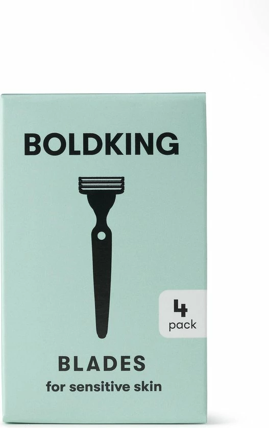 Uitgang 🧨 Boldking The Refill Blades 4x - Scheermesjes Voor Gevoelige Huid 👍 3 Uitgang 🧨 Boldking The Refill Blades 4x - Scheermesjes Voor Gevoelige Huid 👍
