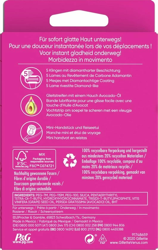 Begroting π Gillette Venus Extra Smooth Snap Scheersysteem Voor Vrouwen - Scheermes π₯° 4 Begroting π Gillette Venus Extra Smooth Snap Scheersysteem Voor Vrouwen - Scheermes π₯° - Afbeelding 2