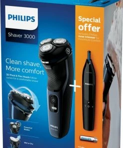 Beste recensies van 🛒 Philips Shaver Series 3000 S3134/57 - Scheerapparaat Incl. Neus- En Oorhaartrimmer 🥰 -L'Oréal Shop 539x840
