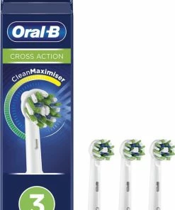 Beste recensies van 👏 Oral B Oral-B CrossAction - Met CleanMaximiser-technologie - Opzetborstels - 3 Stuks 🎁