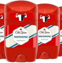 Beste Verkoop 🔥 Old Spice Whitewater Stick - Voordeelverpakking 6x50ml - Deodorant 😀