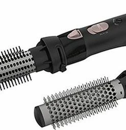 Coupon 🥰 Carmen DC5250 - Föhnborstel - 550 Watt - Intrekbare Tanden - 2 Opzetstukken - Dual Voltage ✔️