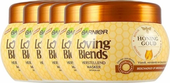Aanbiedingen 🌟 Garnier Loving Blends Honing Goud Haarmasker - 6 X 300 Ml - Voordeelverpakking ✔️ 3 Aanbiedingen 🌟 Garnier Loving Blends Honing Goud Haarmasker - 6 X 300 Ml - Voordeelverpakking ✔️