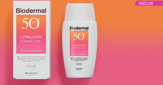 Kopen 😀 Biodermal Ultralichte Zonnefluide - Zonnebrand Met SPF50+ - Met Hyaluronzuur - Zonnebrand Gezicht 🥰 4 Kopen 😀 Biodermal Ultralichte Zonnefluide - Zonnebrand Met SPF50+ - Met Hyaluronzuur - Zonnebrand Gezicht 🥰 - Afbeelding 2