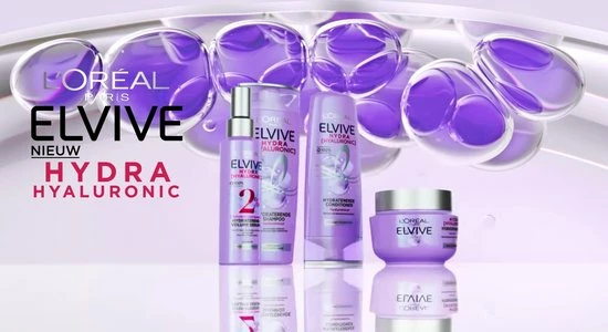 Gloednieuw π L’Oréal Paris L’Oreal Paris Elvive Hydra Hyaluronic Conditioner - 6 X 200 Ml - Voordeelverpakking 𧨠4 Gloednieuw π L’Oréal Paris L’Oreal Paris Elvive Hydra Hyaluronic Conditioner - 6 X 200 Ml - Voordeelverpakking 𧨠- Afbeelding 2