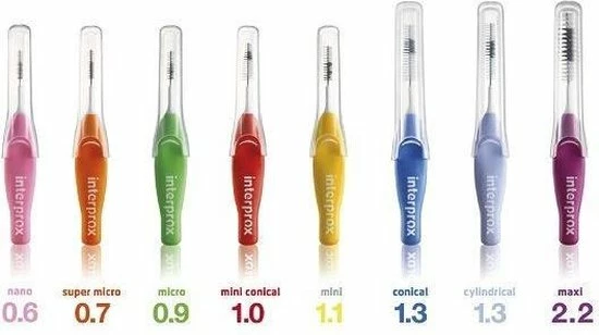 Beste Verkoop π― Interprox Premium Mini Conical - 2 Tot 4 Mm - 3 X 6 Stuks π 5 Beste Verkoop π― Interprox Premium Mini Conical - 2 Tot 4 Mm - 3 X 6 Stuks π - Afbeelding 3