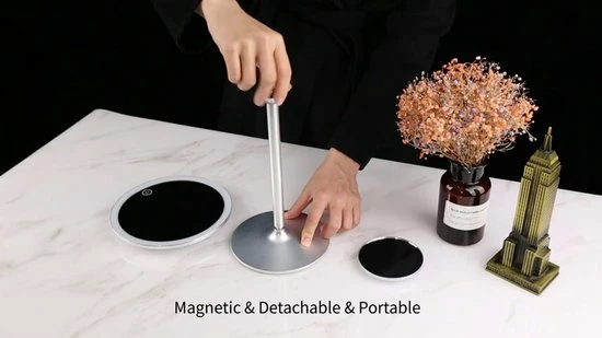 Beste recensies van 💯 Xclusive-lifestyle® Luxe Make-Up Spiegel Met LED Verlichting - Oplaadbaar - 3 Lichtkleuren - Dimbaar - Scheerspiegel - Afneembaar 10x Vergrotings Spiegeltje - 360° Verstelbaar - Sinterklaas Cadeau ✔️ 4 Beste recensies van 💯 Xclusive-lifestyle® Luxe Make-Up Spiegel Met LED Verlichting - Oplaadbaar - 3 Lichtkleuren - Dimbaar - Scheerspiegel - Afneembaar 10x Vergrotings Spiegeltje - 360° Verstelbaar - Sinterklaas Cadeau ✔️ - Afbeelding 2